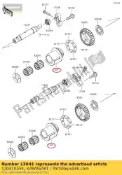 Ici, vous pouvez commander le balancer zx1400fcf auprès de Kawasaki , avec le numéro de pièce 130410554: