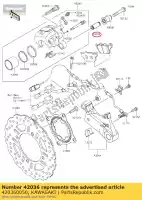 420360050, Kawasaki, r?kaw zr1000c7f kawasaki  kle klz vulcan z 650 750 800 900 1000 2007 2008 2009 2010 2011 2012 2013 2014 2015 2016 2017 2018 2019 2020 2021, Nowy