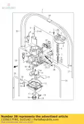 Aqui você pode pedir o sensor assy, ?? Thr em Suzuki , com o número da peça 1358037F80: