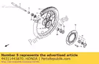 44311443870, Honda, brak opisu w tej chwili honda xbr 500 1985 1986 1987 1988, Nowy