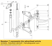 323820, Piaggio Group, guarda gilera cougar dna eaglet rk surfer 50 1998 2006, Novo