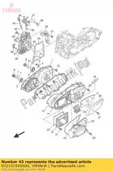 Aquí puede pedir junta tórica de Yamaha , con el número de pieza 9321019X0000: