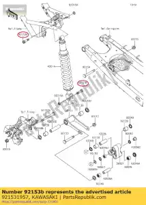 kawasaki 921531957 ?ruba z ko?nierzem 10x42 ex250k8f - Dół