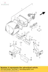 Here you can order the socket from Suzuki, with part number 3571812D00: