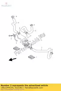 suzuki 1861044G00 bracket comp,2n - Bottom side