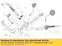 GU05738030, Piaggio Group, lh lights selector moto-guzzi breva v ie sport 850 1100 1200 2005 2006 2008, New