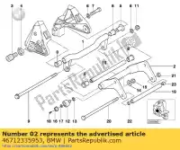 46712335953, BMW, schommel bmw c1 125 200 2000 2001 2002 2003 2004, Novo