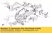 64202MCWD00, Honda, copertina, r. manutenzione honda vfr  a vfr800 vfr800a 800 , Nuovo