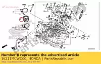 16211MCWD00, Honda, insulator, throttle body honda  vfr 800 2002 2003 2004 2005 2006 2007 2008 2009 2010 2011 2012 2013 2017, New