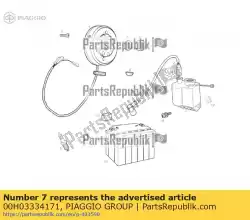 Qui puoi ordinare bobina da Piaggio Group , con numero parte 00H03334171: