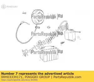 Piaggio Group 00H03334171 bobina - Il fondo