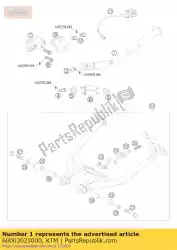 Qui puoi ordinare nessuna descrizione disponibile da KTM , con numero parte 60003023000: