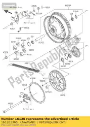 Here you can order the valve from Kawasaki, with part number 161261365: