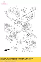 Qui puoi ordinare collare (2uj) da Yamaha , con numero parte 90387100V600: