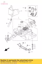 tule van Yamaha, met onderdeel nummer 9048013X0300, bestel je hier online: