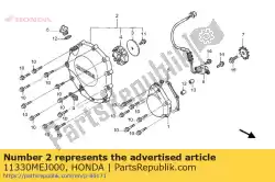 dekking assy, ?? Koppeling van Honda, met onderdeel nummer 11330MEJ000, bestel je hier online: