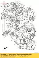 42H135950100, Yamaha, joint yamaha xv virago xvse 1000, New