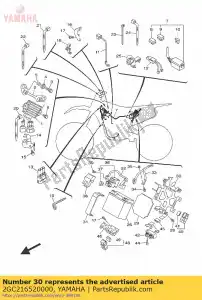 yamaha 2GC216520000 beschermer - Onderkant