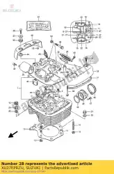 bougie xu27eprzu van Suzuki, met onderdeel nummer XU27EPRZU, bestel je hier online: