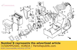 Here you can order the inner cover,batte from Honda, with part number 31506MM2000: