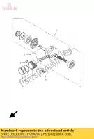 5NRE16030000, Yamaha, piston ring set (std) yamaha yp 125 2005 2006 2007 2008 2009, New