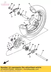 remklauwafdichtingsset van Yamaha, met onderdeel nummer 3FVW00470000, bestel je hier online: