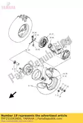 Aqui você pode pedir o pneu em Yamaha , com o número da peça 5YF2510K0900: