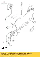 3341035340, Suzuki, cdi / coil assy suzuki lt50 quadrunner lt a50 quadmaster 50 quadsport , Novo