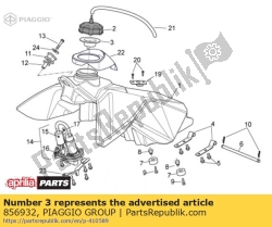 Aprilia 856932, Pakking, OEM: Aprilia 856932