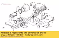 17221HM7000, Honda, verblijf, lucht / b element honda trx400fw fourtrax foreman trx450es es trx450fe 400 450 , Nieuw