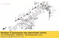 51315HN2000, Honda, garde, r. fr. honda trx500fa fourtrax foreman trx650fa rincon trx350fe 4x4 es trx400fa rancher at 500 650 350 400 , Nouveau