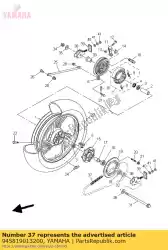 Ici, vous pouvez commander le ketting auprès de Yamaha , avec le numéro de pièce 945819013200: