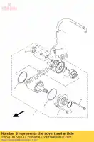 1WS818150000, Yamaha, cord, starter motor yamaha  mt xsr 660 690 700 900 2014 2015 2016 2017 2018 2019 2020 2021, New