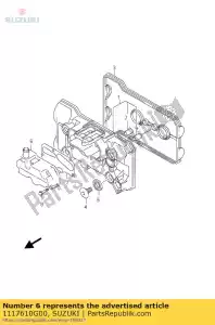 suzuki 1117610G00 ok?adka komp., brea - Dół