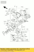 110101664, Kawasaki, filtro-assy-ar, lh kawasaki w  a c w650 650 , Novo