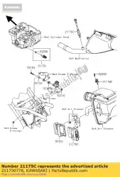 Tutaj możesz zamówić jednostka steruj? Ca-elektroniczna klx250 od Kawasaki , z numerem części 211750778: