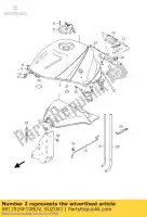 6811024F10BUV, Suzuki, tape set, brandstof t suzuki gsx 1300 2005, Nieuw