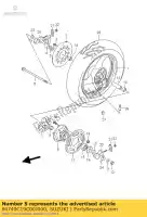 64740C19C00J000, Suzuki, distanziale, asse posteriore suzuki gs  u fh f fu h fm hu gs500 gs500ef 500 , Nuovo