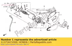 Ici, vous pouvez commander le pas de description disponible pour le moment auprès de Honda , avec le numéro de pièce 11371KC1000: