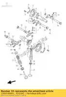 1285538A01, Suzuki, Braço, ex.valve ro suzuki vs intruder glu gl glf vx  u glp glep glef vs750gl vs750glfp vs750glfpefep vs750fp vx800u vs800gl vs600 vs800 vx800 600 800 750 , Novo