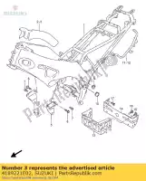 4189221E02, Suzuki, escudo, calor suzuki rf 600 900 1993 1994 1995 1996 1997 1998, Nuevo