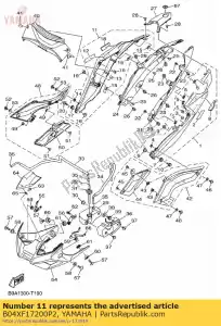 yamaha B04XF17200P2 coperchio, lato 2 - Il fondo