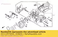 43111MT4000, Honda, fique, rr compasso de calibre honda vfr  r f vfr750f 750 , Novo