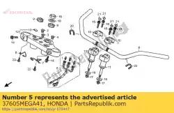 Here you can order the socket assy., pilot from Honda, with part number 37605MEGA41: