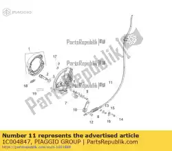 Ici, vous pouvez commander le transmission freno anteriore auprès de Piaggio Group , avec le numéro de pièce 1C004847: