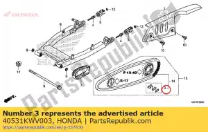 Honda 40531KWV003 junta, corrente de transmissão (daido - Lado inferior