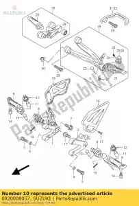 Suzuki 0920008057 alfinete - Lado inferior