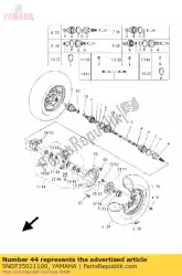 Ici, vous pouvez commander le fusée de direction a auprès de Yamaha , avec le numéro de pièce 5NDF35021100: