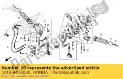 grip, l. Omgaan met van Honda, met onderdeel nummer 53166MCA000, bestel je hier online:
