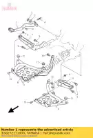 3GG272111000, Yamaha, pédale, frein yamaha yfz 350 2000 2001 2002 2003 2004 2005 2006 2007 2008 2009 2011, Nouveau